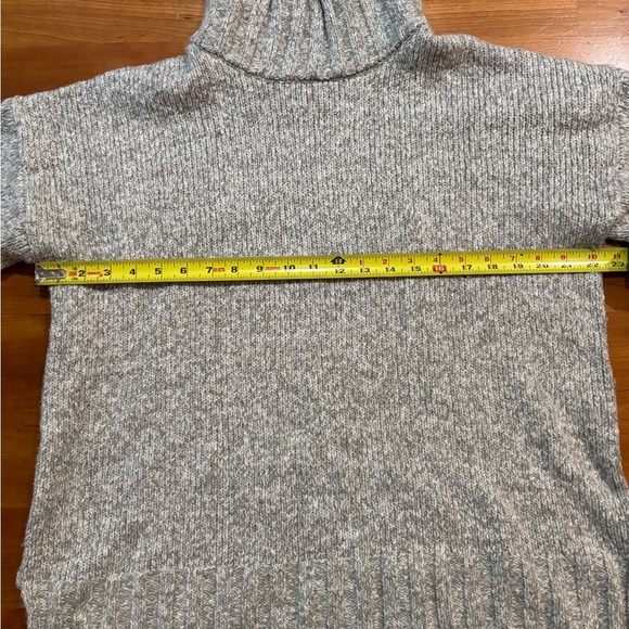 Eddie Bauer Funnel Neck Sweater Cozy Rest & Repeat Women’s Medium Pink Stripe - Picture 9 of 9